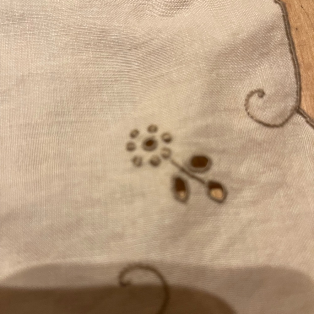 3/50$ Vintage embroidered table runner nwot - Picture 4 of 4